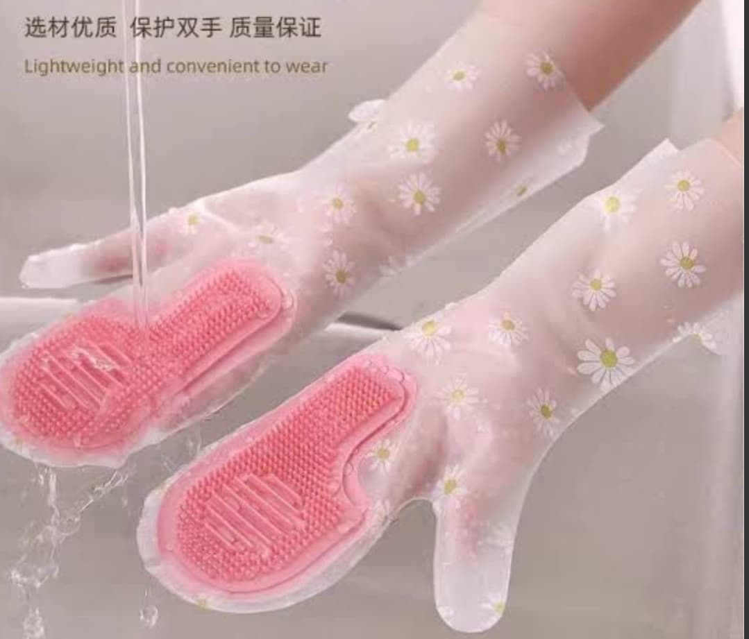 gants de nettoyage multifonctions en silicone