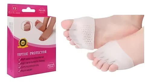 Protecteur en silicone pour la pointe des pieds