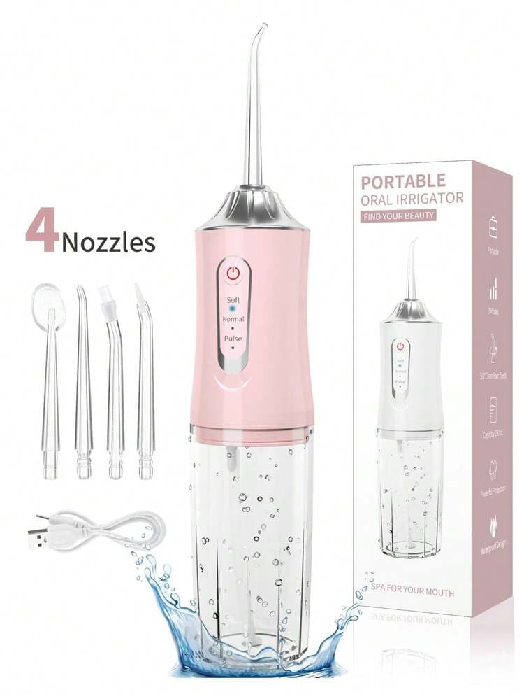 hydropulseur dentaire portable (ou jet dentaire)