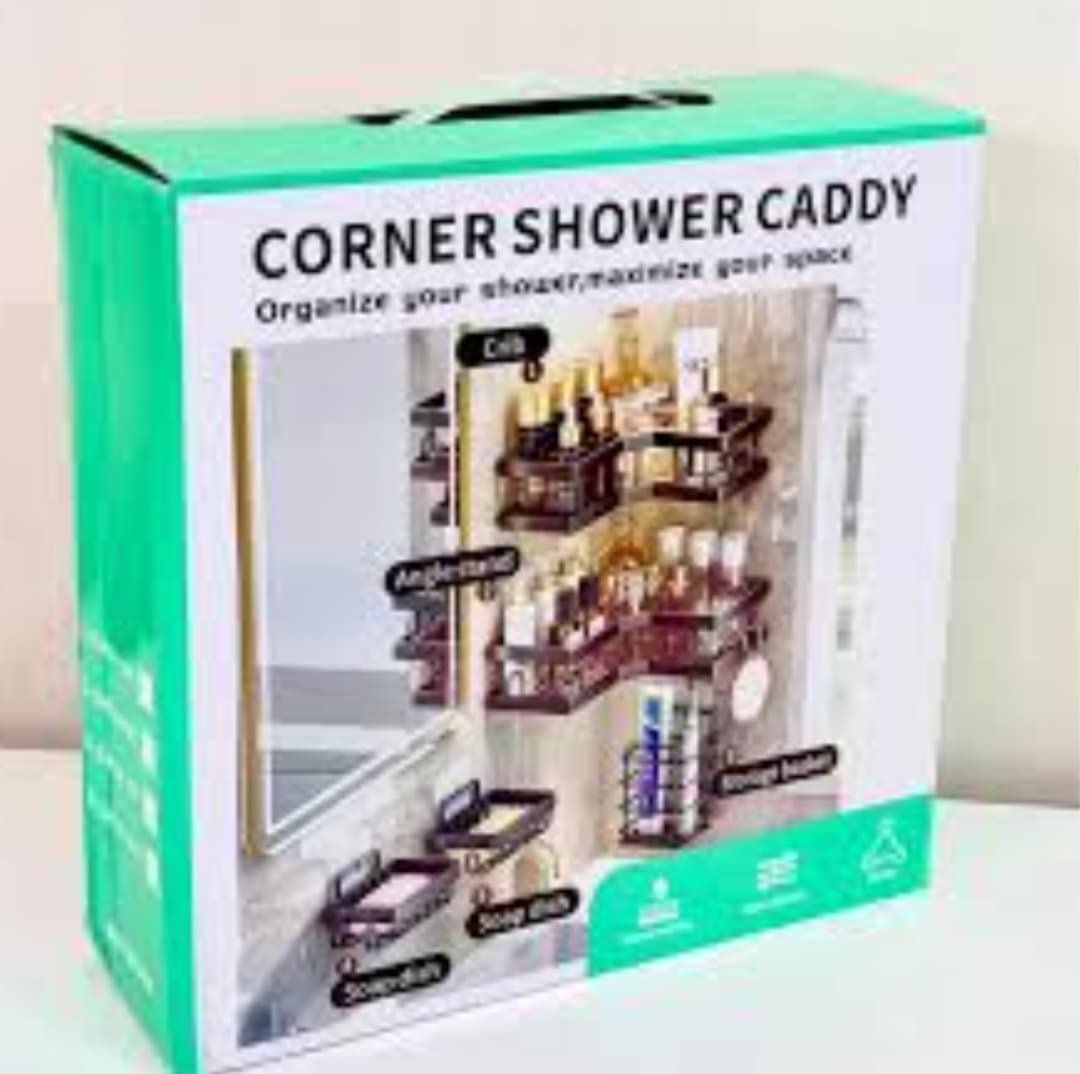 ensemble de rangement d'angle pour douche de 5 pièces