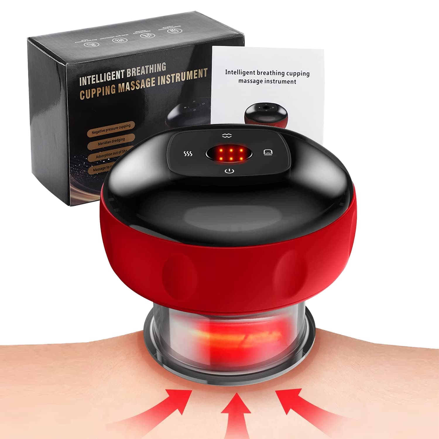 appareil de حجامة (ventouse) et de massage électrique intelligent