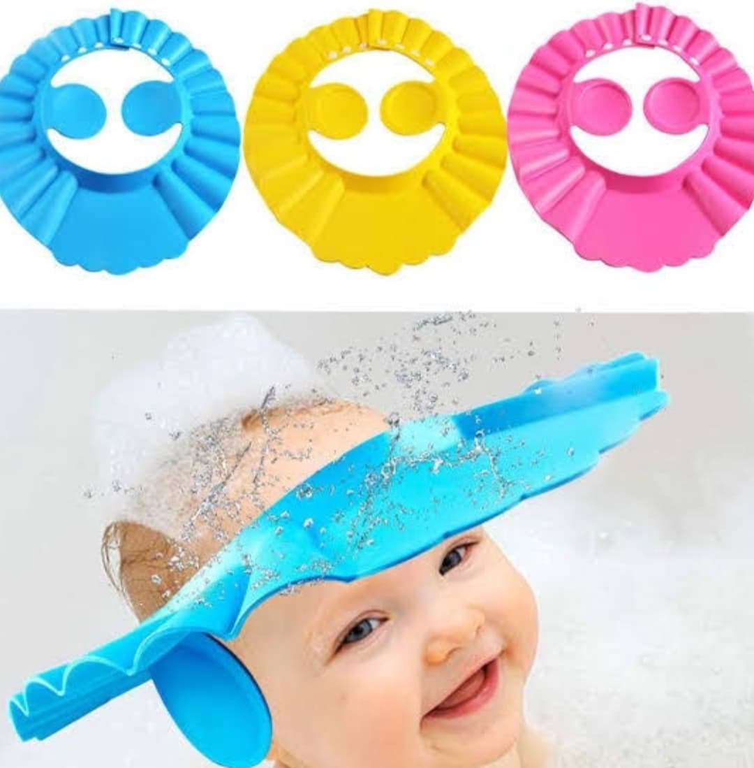 montre un bonnet de douche pour enfant