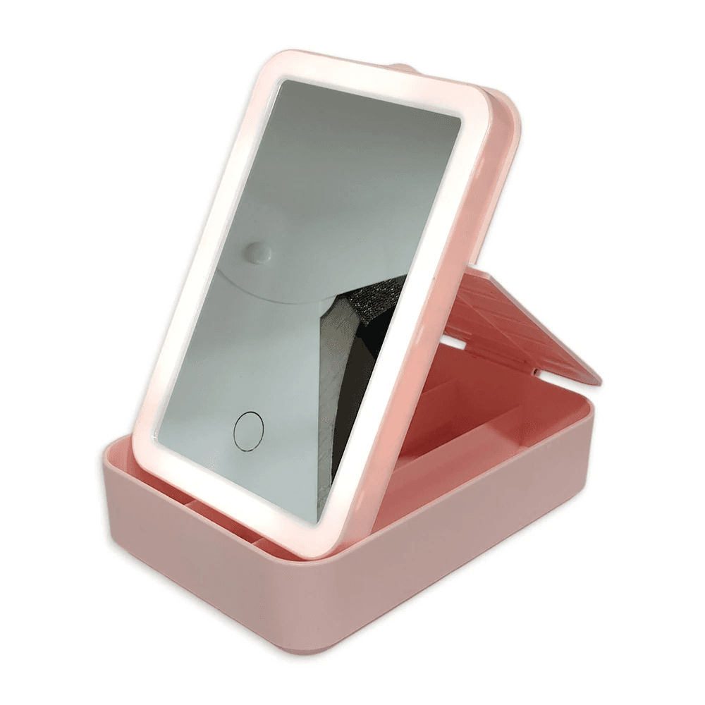 un miroir de maquillage portable ....مرآة