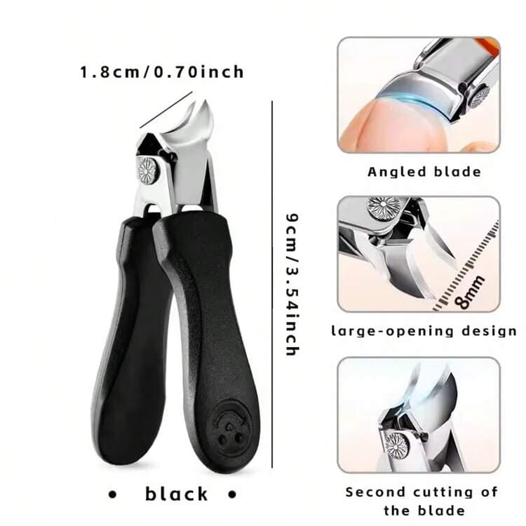 une pince coupe-ongles professionnelle à coupe latérale ou pour ongles épais et incarnés
