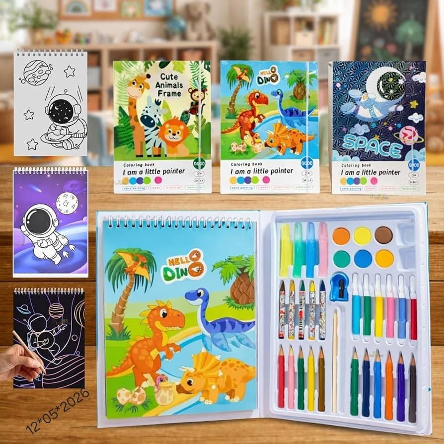 jouet imagine livre de coloriage ensemble pour enfants