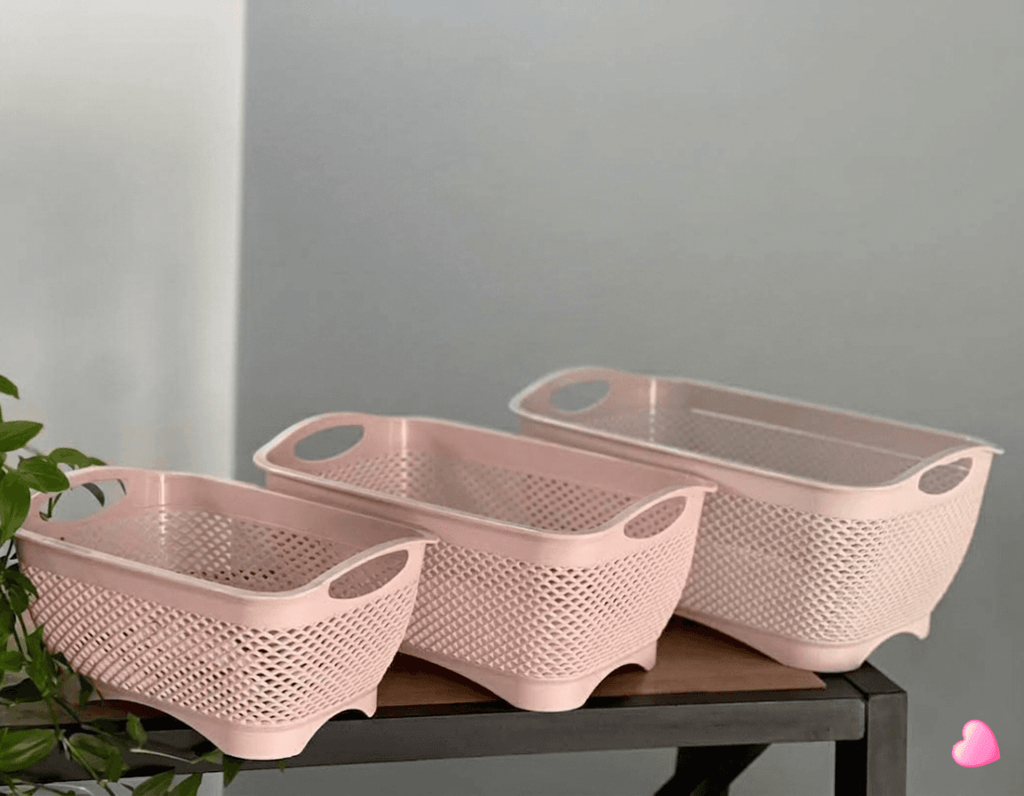 Panier de Cuisine filet 3pcs 🔔سيري فيها10pcs