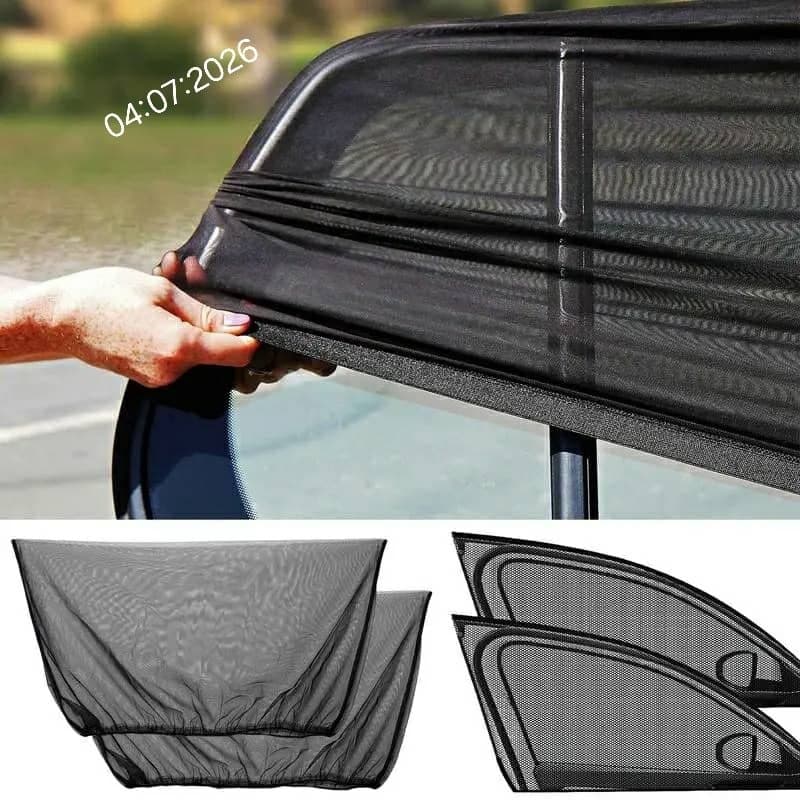 Pare-soleil pour vitres de voiture 4pcs