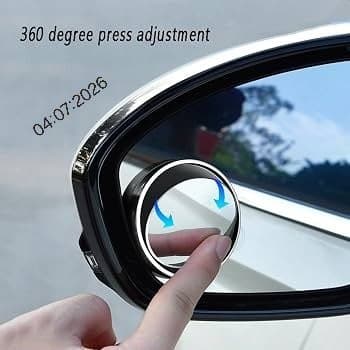 Miroir d'angle mort pour voiture , fih   2   pcs